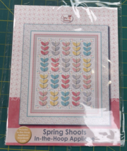 Spring Shoots In-the-hoop Applique Quilt Pattern by Cherry Blossoms NEW - $11.40