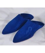 Men&#39;s slipper, Moroccan slipper, handmade, suede, beige, gifts for dad, ... - £79.00 GBP