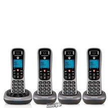 Motorola-Cordless Answering System Base and 4 Handsets - £46.39 GBP