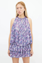 Isabel Marant Etoile Women&#39;s Abiti Floral Printed Sleeveless Blouse Top ... - £104.61 GBP