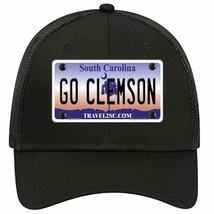 Go Clemson Novelty Black Mesh License Plate Hat - £23.17 GBP