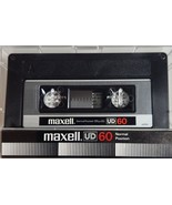 Maxell UD 60 Normal Position Cassette Tapes 120eq Recordable Media - £3.95 GBP