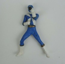 Bandai Power Rangers Lightspeed Rescue Blue Ranger 3&quot; Vinyl Figure - £13.20 GBP