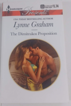 the dimitrakos proposition by lynne graham novel fiction paperback good - £4.67 GBP
