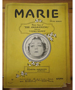 Vintage Original 1928 &quot;Marie&quot; by IRVING BERLIN Sheet Music Starring Vilm... - £29.22 GBP