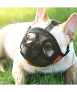 Pet Dog Muzzles Adjustable French Bulldog Muzzle Dog Mouth Mask Breathable Muzzl - $19.99