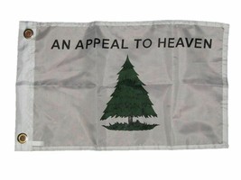12x18 12&quot;x18&quot; An Appeal To Heaven Washington Cruisers Motorcycle Flag Gr... - £10.94 GBP