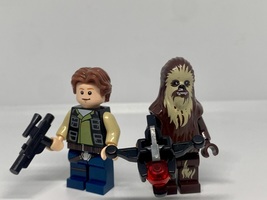 2pcs Han Solo and Chewbacca Star Wars Chewie Wookiee Kashyyyk Minifigure... - £4.71 GBP