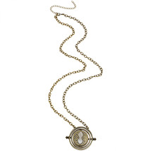 Harry Potter Double-Sided Time Turner Watch Necklace Gold - £35.95 GBP