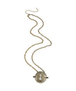 Harry Potter Double-Sided Time Turner Watch Necklace Gold - £35.28 GBP