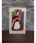 1905 UNUSED POSTCARD Girl Listening on Candlestick Telephone Phone Party... - $6.79