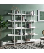 5 Tier Bookcase Home Office - Vintage Industrial Open Bookshelf - $4,919.37 MXN