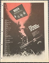 FIRST KISS MAGAZINE AD Rolling Stone Magazine #161 05/23/1974 10.75&quot; X 1... - $23.70