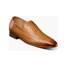 Stacy Adams Winden Moc Toe Perf Slip On Summer Shoes Natural 25645-280 image 14