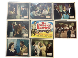 The Foxes Of Harrow Rex Harrison Signed Maureen O&#39;Hara Carey Movie Lobby... - $140.04