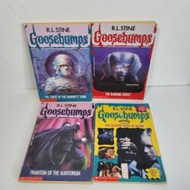 R.L. Stine Goosebumps Book Lot 4 - £11.99 GBP