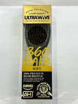 Absolute Hot Ultrawave 100% Premium Boar Bristle Curved Brush (SOFT)- HBWB05 - £5.98 GBP