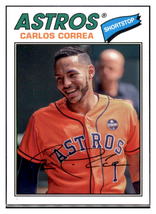 2018 Topps Throwback Thursday Carlos
  Correa  Houston Astros #103 Baseball
  ca - £2.98 GBP