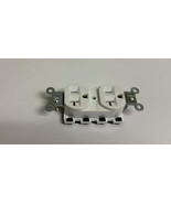 10 PK Hubbell SNAP5362WA 20A 125V Duplex Receptacle, White, SNAPConnect® - $103.91 CAD