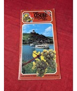 The Moselle with Saar Valley VTG 1980&#39;s Wine History Map English France ... - $12.86