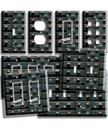 RUSTIC COPPER RIVETS BARN PATINA WOOD LIGHT SWITCH OUTLET WALL PLATE COU... - $167.95 MXN+