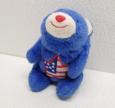 4.5” Gund Snuffles Blue Bear 4th July Patriotic Flag Stuffed Animal Plush - £76.31 GBP