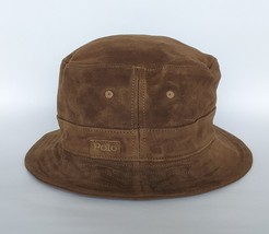 Polo Ralph Lauren Suede Bucket Hat Free Worldwide Shipping T/3003 - $173.09
