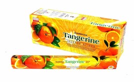 Darshan Tangerine Incense Sticks Fragrance Natural AGARBATTI 6 Pack Of 20 Sticks - £14.50 GBP