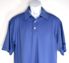 Slazenger Wicking Breathable Polo Golf Shirt Blue Men&#39;s Size XL - £14.44 GBP
