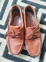 Hawkshead Brown Moccassins Shoes For Men Size 9uk - £35.55 GBP