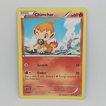 Pokemon Chimchar Steam Siege 18/114 Common Basic Fire TCG Card - £0.78 GBP