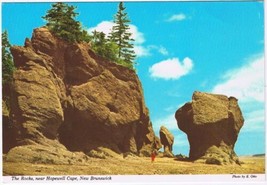 Postcard The Rocks Near Hopewell Cape New Brunswick - $2.96