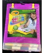 Crayola Stow &amp; Go Studio Mess Free Color Wonder Great For Travel New Purple - €17,09 EUR