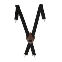 Style n Craft  95014 - 2 Inch Wide Padded Work Suspenders in Black with ... - $456.75 MXN