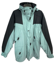 Mens Helly Hanson Coat Winter Puffer Waterproof Jacket Helly Tech Aqua Sz Large - £44.59 GBP