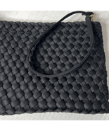Women’s black basket weave wristlet - $11.76