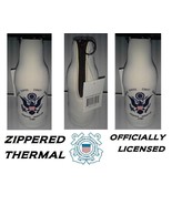US U.S. COAST GUARD Bottle KOOZIE COOLER Wrap Insulator Sleeve Jacket Ho... - £7.18 GBP+