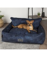 Scruffs &amp; Tramps Dog Bed Kensington Size M 60x50 cm Navy - £53.40 GBP