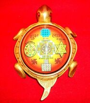 Kachap Shree Yantra / Sampoorn Shree Yantra En Tortuga - En Panchdhatu - €123,79 EUR