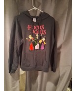 Disney Hocus Pocus Girls XL Pullover Hooded Sweater Gray - $13.67 CAD