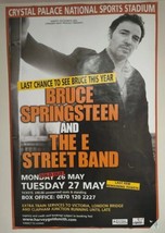 Vintage 2003 Bruce Springsteen Subway Poster Concert Tour 40&quot;x59.75&quot; Promo Rare  - £159.63 GBP