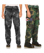 SW Men&#39;s Tactical Combat US Force Military Army Cargo Pants Trousers wit... - £23.33 GBP