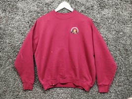 * Vintage Sweatshirt Adult XL Red Fruit of Loom Foundation For Disabled ... - $27.67