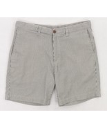 Patagonia Seersucker Shorts Mens 33 Blue White Stripes Puckerware 8&quot; 57780 - £26.43 GBP