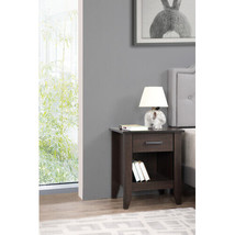 Glory Furniture Lennox Nightstand , Wenge - £90.34 GBP