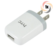 1x Cable OEM HTC White Micro USB Android Smartphone Charger Cable Wall Adapter - £4.46 GBP