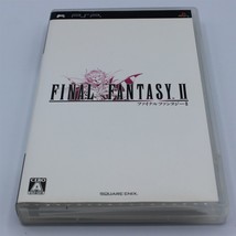 Final Fantasy II (Sony PSP 2007) CIB w/ Manual Japan Import Region Free - Tested - £26.40 GBP