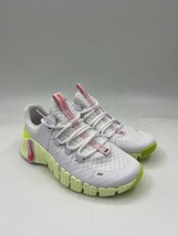 Nike Free Metcon 5 White/Barely Volt Shoes DV3950-104 Women&#39;s Size 7.5 - £89.66 GBP