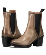 FRYE Leather Ankle Boots Size-10B Stone - $118.78