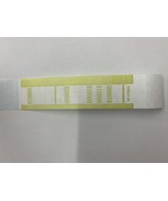 Currency Straps-Self Sealing Money Bands, $10,000 Mustard, 100 pack, by ... - $10.56 CAD